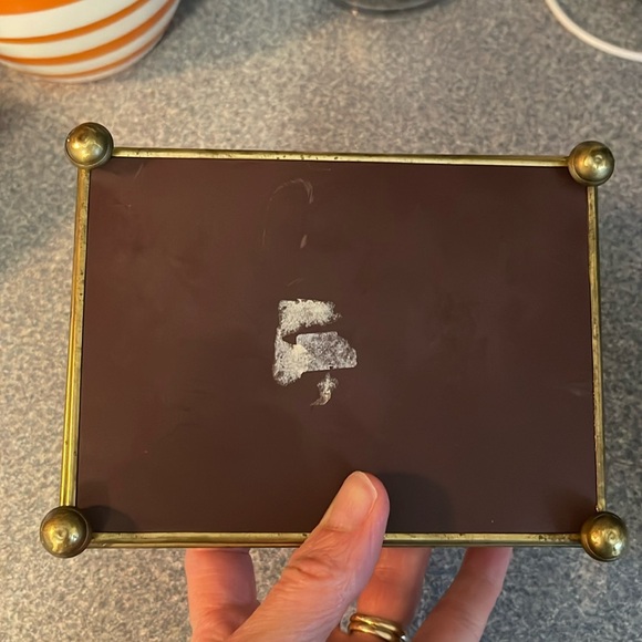 Vintage Stained Glass Trinket Box - Picture 6 of 8